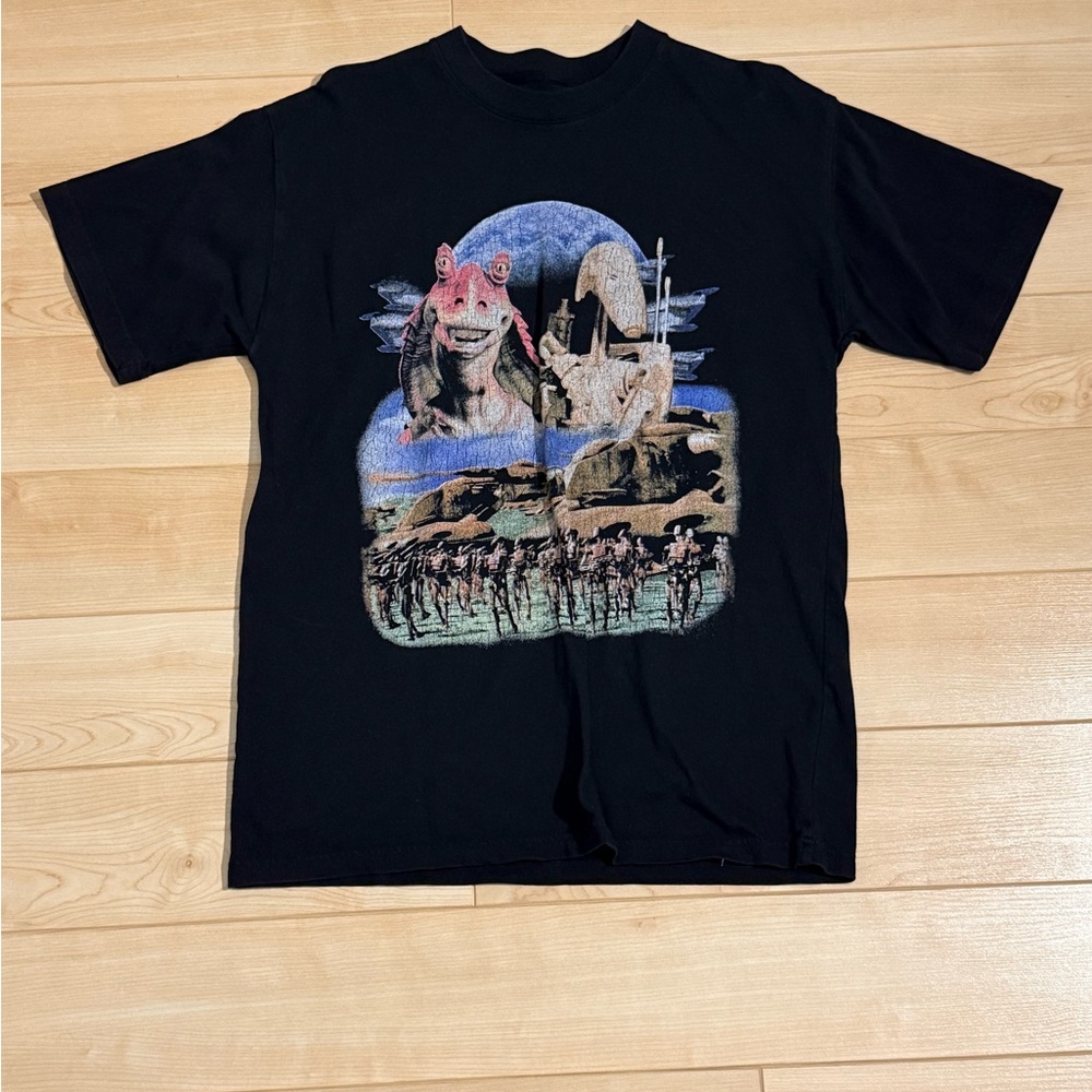 Star Wars jar jar binks tee